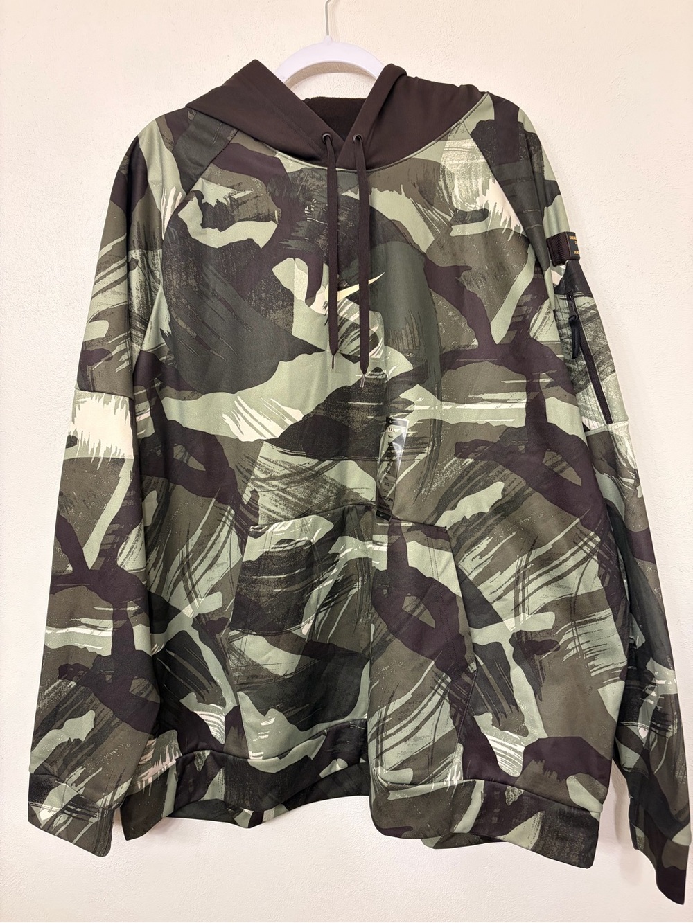 Nike Men's Therma-FIT​ Allover Camo Fitness Hoodie DQ6949-220 New 3XLT